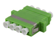 Deltaco Snap-in fiber mating sleeve 4xLC-LC Single mode.