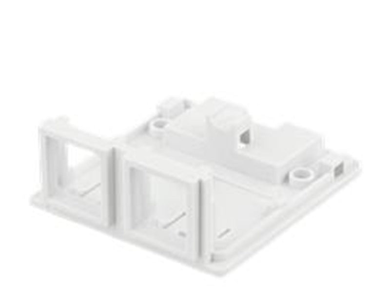 Deltaco Surface Mount Box For Keystone 2 Ports