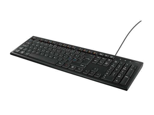 Deltaco TB-626-C - keyboard full size - QWERTY - Nordic - black Input Device - Tastatur - Nordic ISO - Schwarz