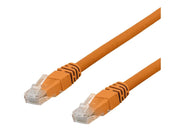 Deltaco TP-61ORAU - patch cable - 1 m - orange - Orange - 1m