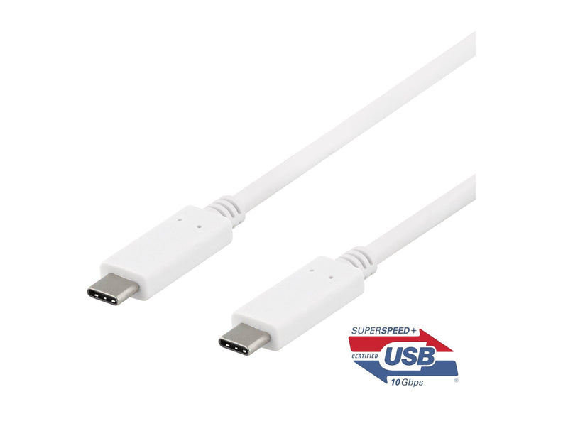 Deltaco USB-C Cable - USB-C to USB-C - 1 m