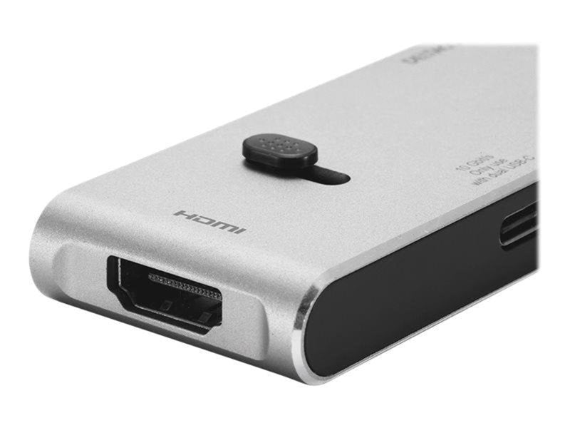 Deltaco USB-C MB docking station HDMI/SD/Reader