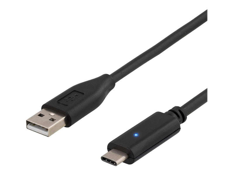 Deltaco - USB-C cable - USB to 24 pin USB-C - 1 m