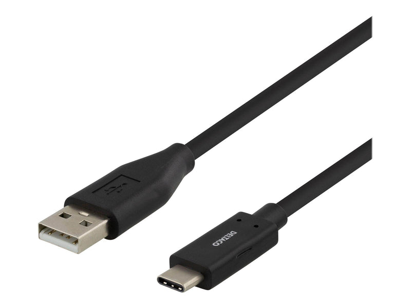 Deltaco - USB-C cable - USB to 24 pin USB-C - 1.5 m