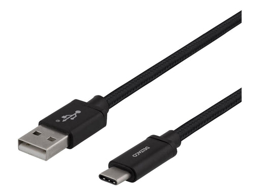 Deltaco - USB-C cable - USB to USB-C - 2 m