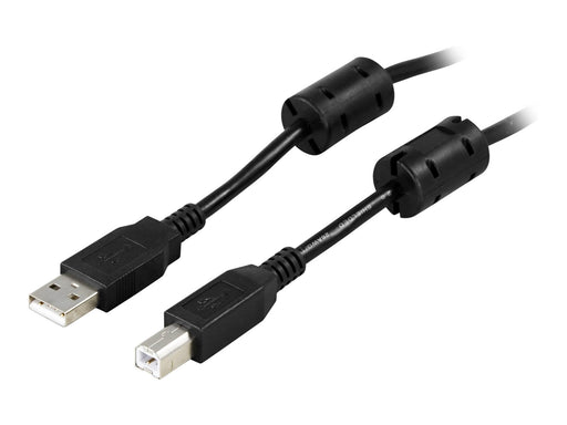 Deltaco - USB cable - USB to USB Type B - 5 m