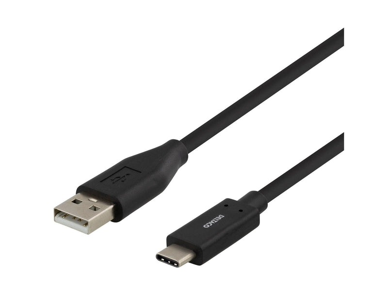 Deltaco USBC-1003M - USB-C cable - USB-C to USB - 50 cm