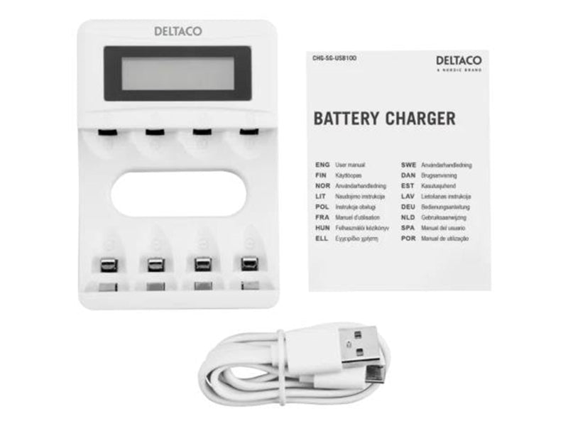 Deltaco Ultimate Ni-Mh USB Charge