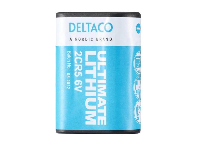Deltaco Ultimate battery x 2CR5 - Li
