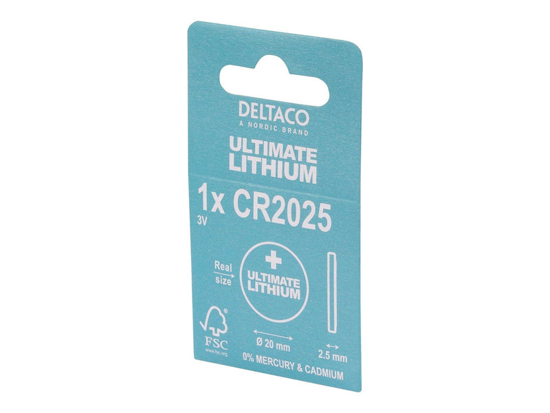 Deltaco Ultimate battery x CR2025 - Li