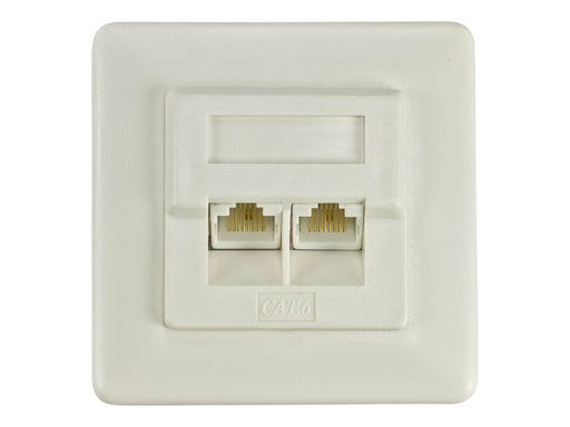Deltaco Unshielded wall RJ45 plug