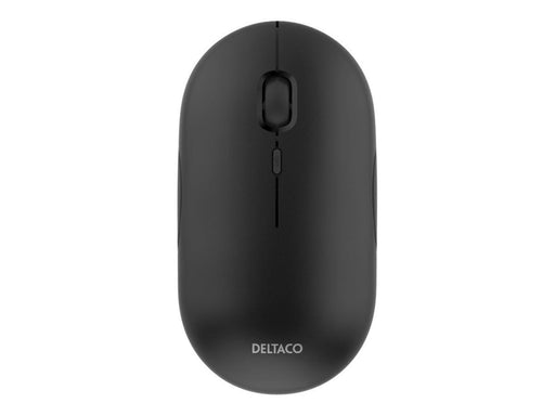 Deltaco Wireless Flat Silent Mouse - Maus (Grau)