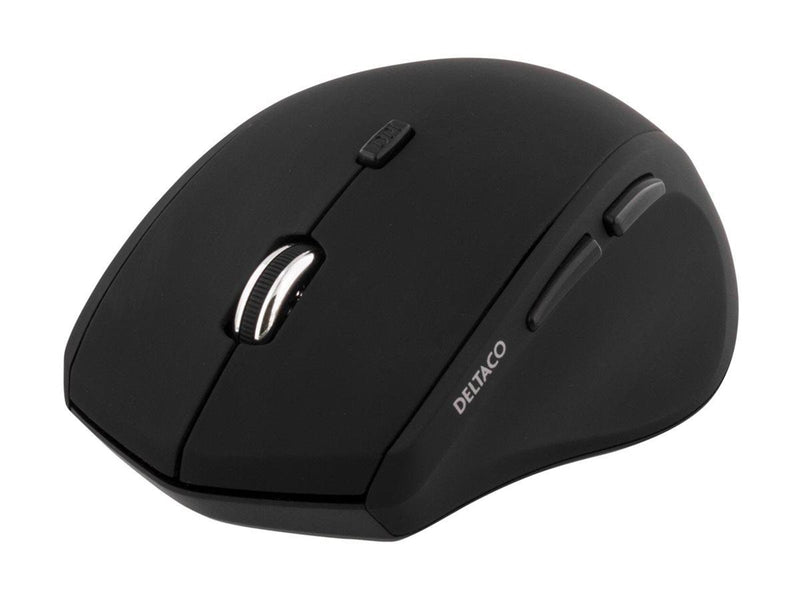 Deltaco Wireless Optical Mouse 5 Buttons With Scrool - Maus (Schwarz)