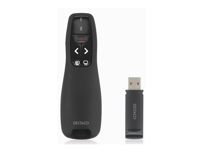 Deltaco Wireless Presenter With Laser Pointer
