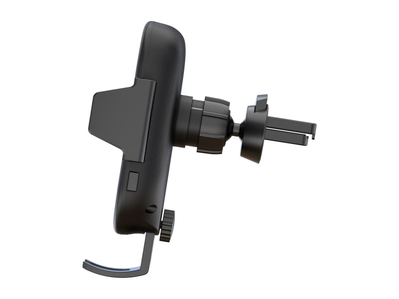Deltaco Wireless car charger | 15 W | automatic open and close | dual mounts | black