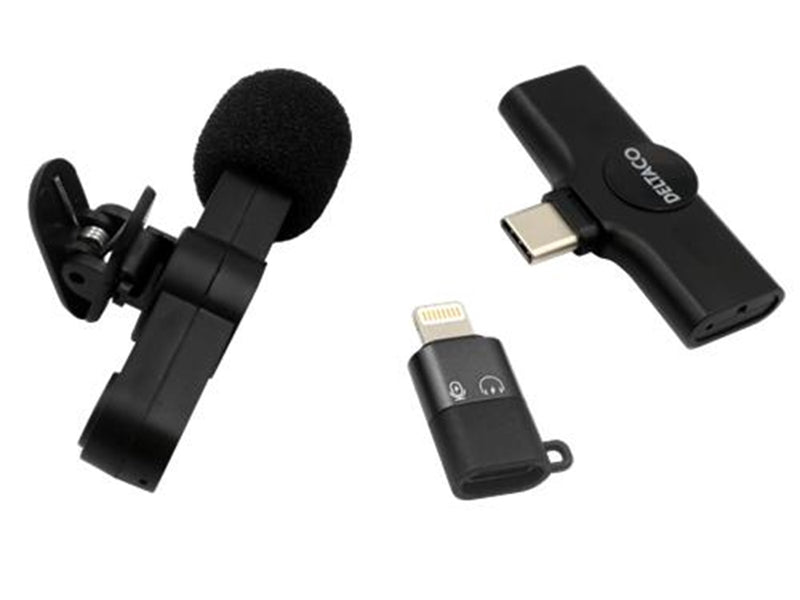 Deltaco Wireless vlogging microphone