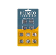 Deltaco battery - 10 x CR2032 - Li