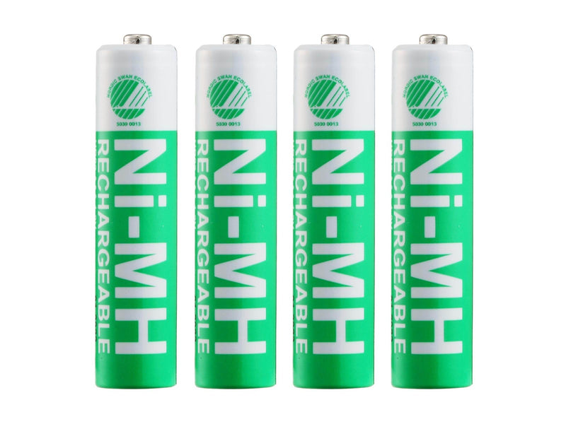 Deltaco battery - Nordic Swan ecolabelled - 4 x AAA / HR03 - NiMH