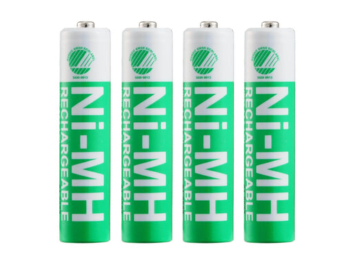 Deltaco battery - Nordic Swan ecolabelled - 4 x AAA / HR03 - NiMH