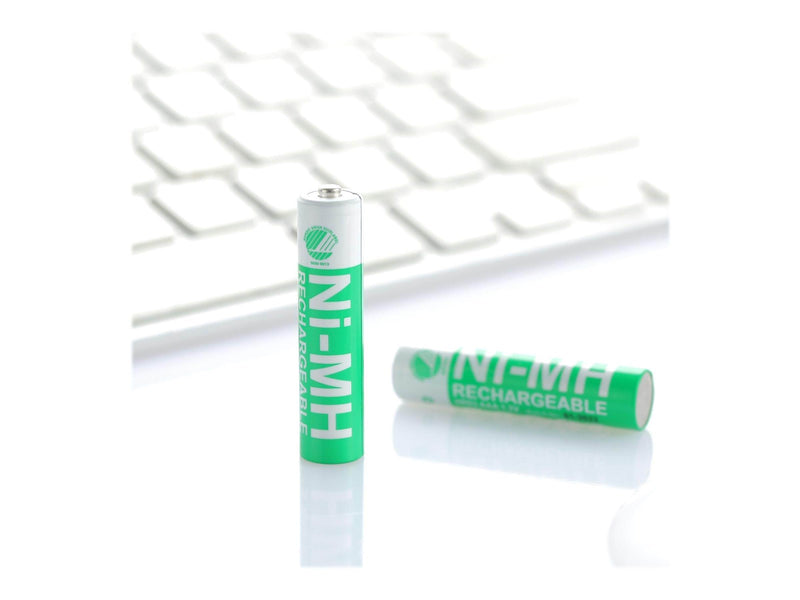 Deltaco battery - Nordic Swan ecolabelled - 4 x AAA / HR03 - NiMH