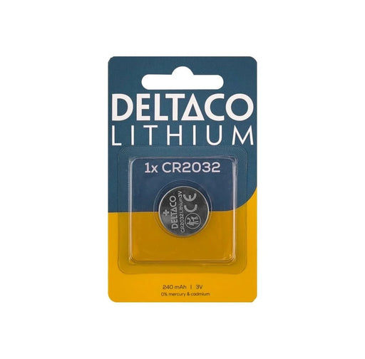 Deltaco battery x CR2032 - Li