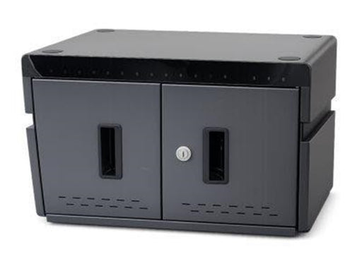 Deltaco cabinet unit - for 16 tablets / mobile phones - black - Max - recommended for