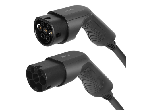 Deltaco e-Charge cable type 2 til type 2 1 phase 32A 3m