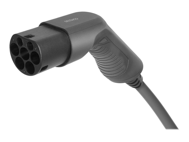 Deltaco  e-Charge charging cable 10 m Black