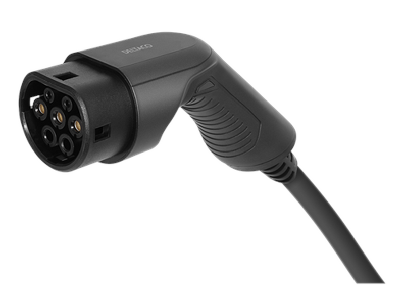 Deltaco e-Charge kabel type 2 til type 2 1 fase 32A 7m