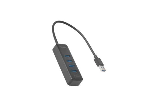 Deltaco - hub - 4 ports USB-Hubs - 4 - Schwarz