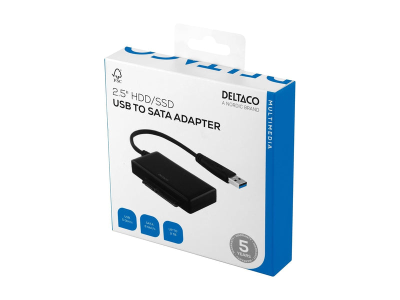 Deltaco lagringskontrol - SATA 6Gb/s