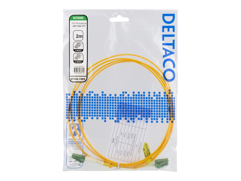 Deltaco network cable - 2 m - Gelb - 2m