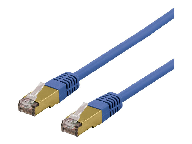 Deltaco patch cable - 1 m - blue - Blau - 1m