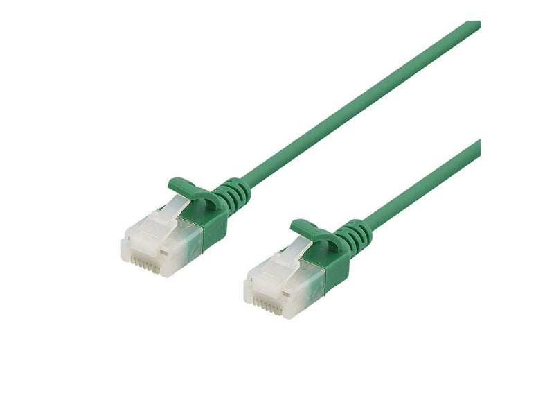 Deltaco patch cable - 1 m - green - Grün - 1m