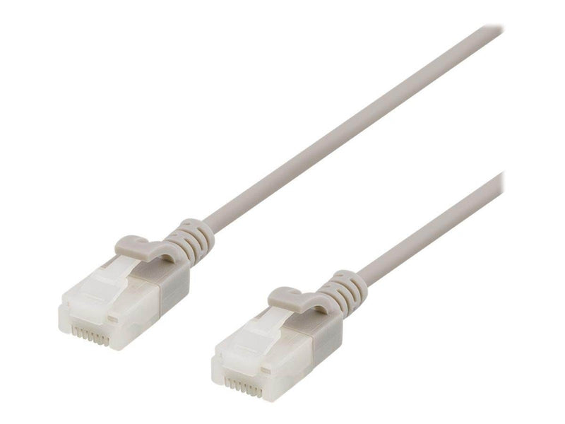 Deltaco patch cable - 1 m - grey - Grau - 1m