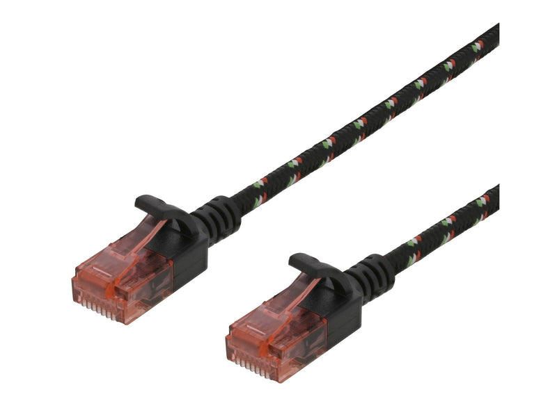 Deltaco patch cable - 1.5 m - black - Schwarz - 1m