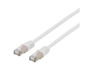Deltaco patch cable - 2 m - white - Weiß - 2m