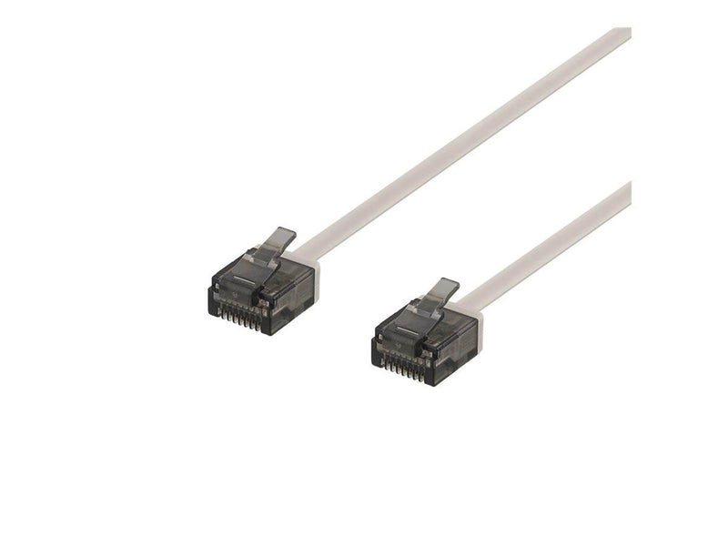 Deltaco patch cable - 30 cm - grey - Grau - 0.3m