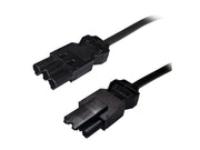 Deltaco - power extension cable - GST18i3 to GST18i3 - 1 m
