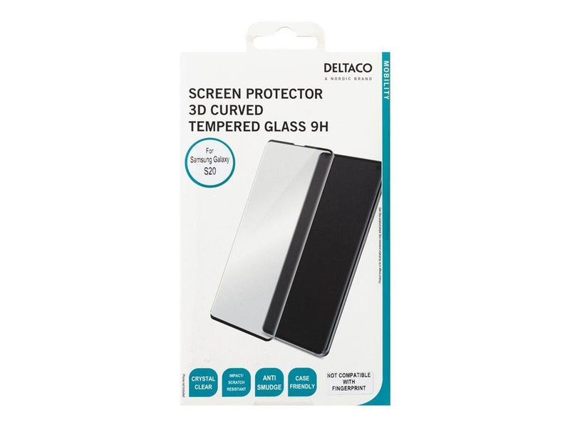 Deltaco screen protector Galaxy S20 3D curved gl