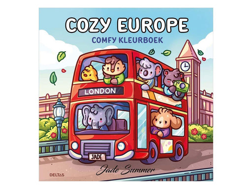Deltas Cozy Europe - Comfy coloring book Jade Summer