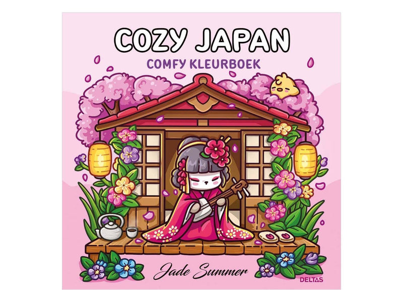 Deltas Cozy Japan - Comfy coloring book Jade Summer