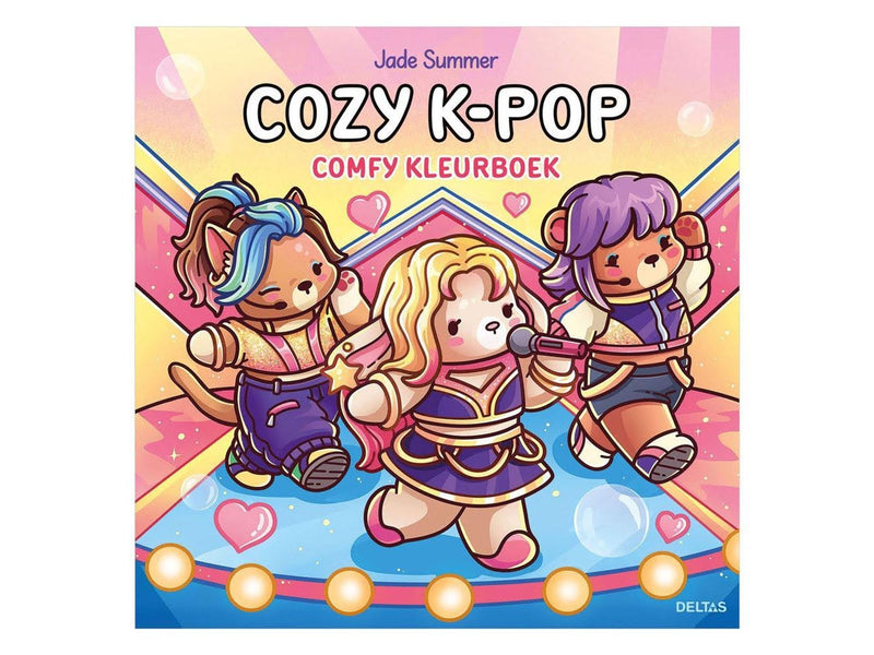 Deltas Cozy K-Pop - Comfy Coloring Book Jade Summer