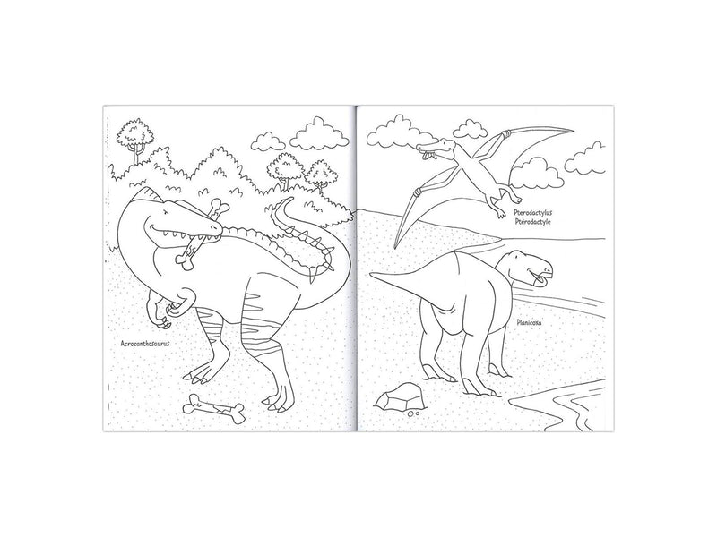 Deltas - Dino Coloring