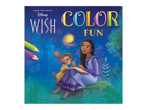 Deltas Disney Color Fun Wish Coloring Book