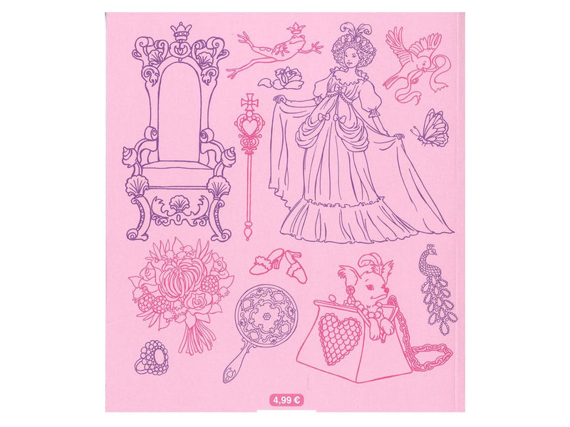Deltas - The Beautiful Princess Coloring Book