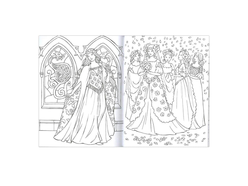 Deltas - The Beautiful Princess Coloring Book