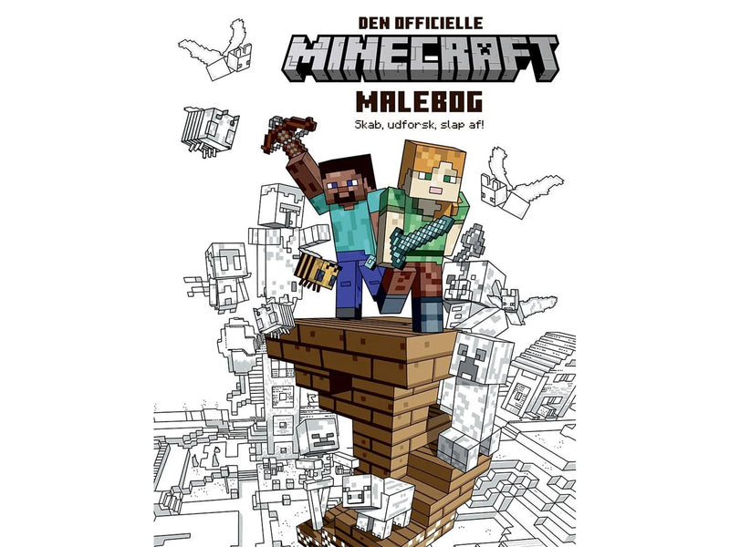 Den officielle Minecraft malebog