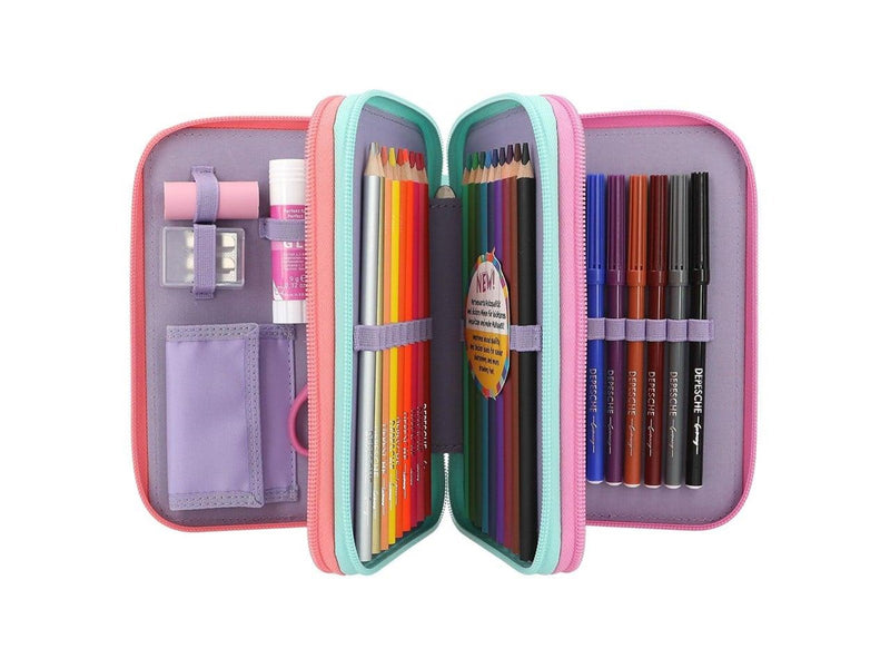Depesche TOPModel Triple Pencil Case SNAP SHOTS