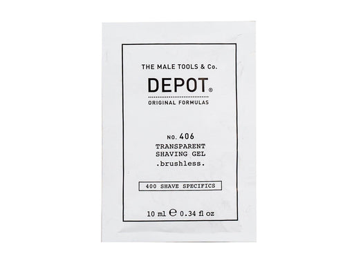 Depot 400 Shave Specifics No. 406 Menthol Softening & Refreshing Shaving Gel 10 ml